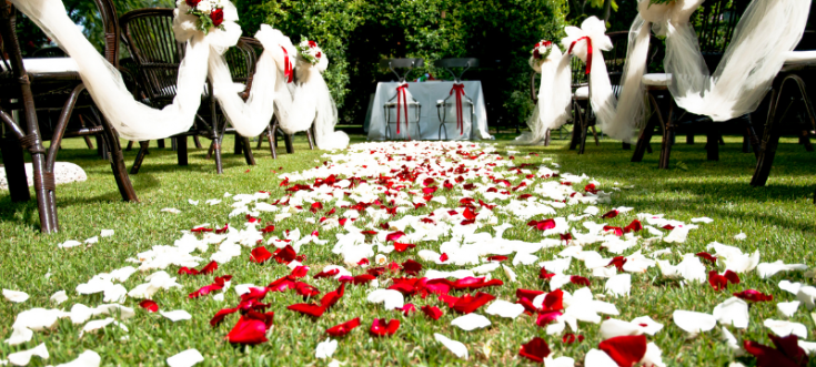 Brautpaar entscheidet sich für realistische Hochzeitsplanung